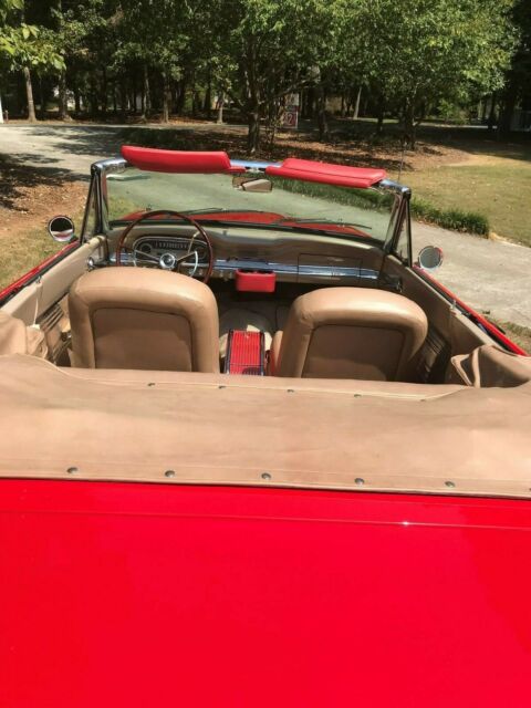 1963 Red Ford Falcon Convertible