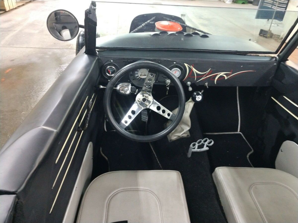 1963 Black Ford RAT ROD Sedan