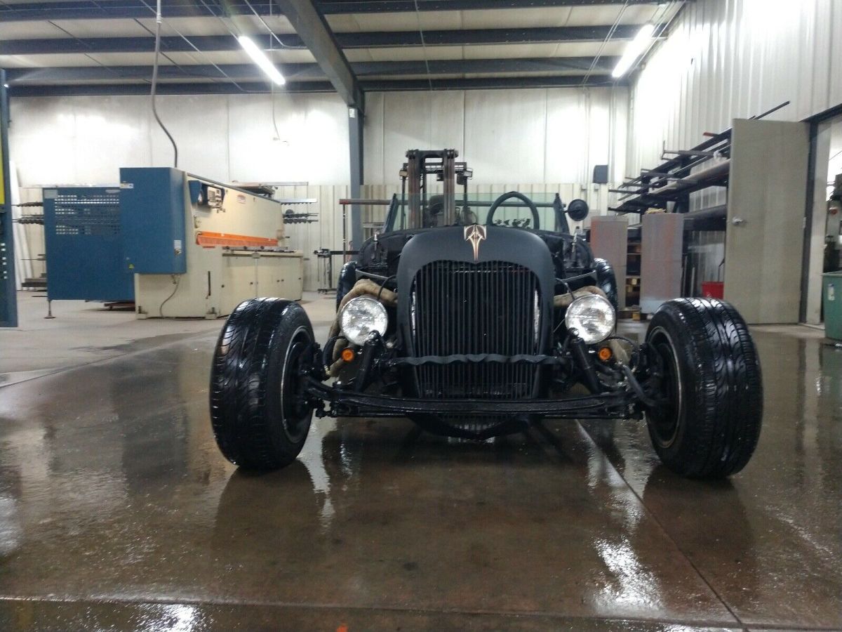 1963 Black Ford RAT ROD Sedan