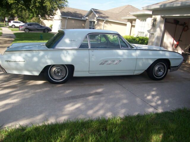 1963 Blue Ford Thunderbird Coupe