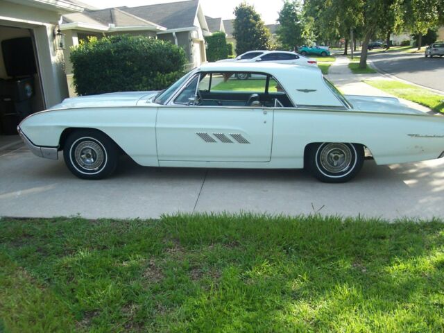 1963 Blue Ford Thunderbird Coupe