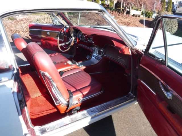 1963 White Ford Thunderbird Coupe