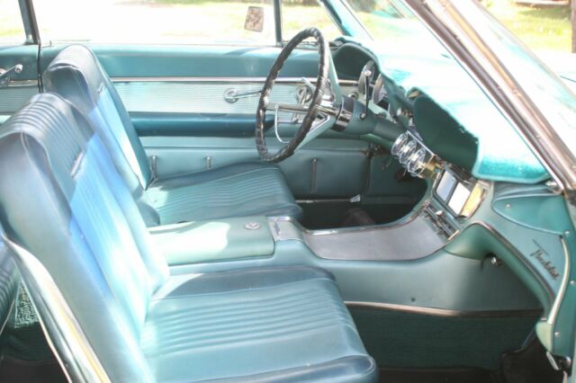 1963 Teal Ford Thunderbird Coupe