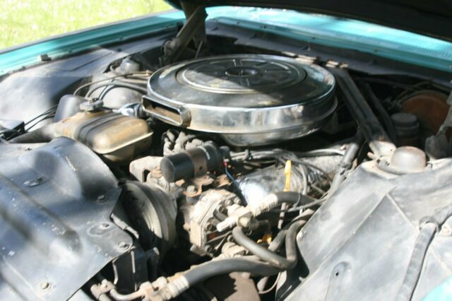 1963 Teal Ford Thunderbird Coupe