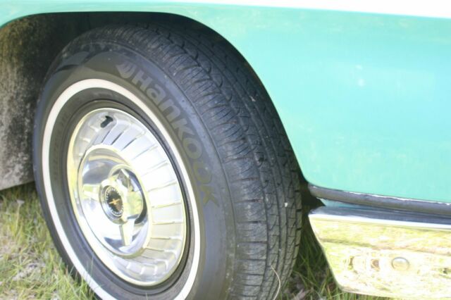 1963 Teal Ford Thunderbird Coupe