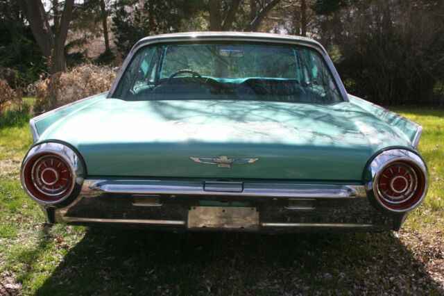 1963 Teal Ford Thunderbird Coupe