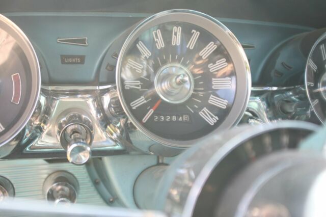 1963 Teal Ford Thunderbird Coupe