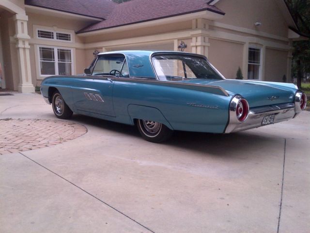 1963 Blue Ford Thunderbird Coupe