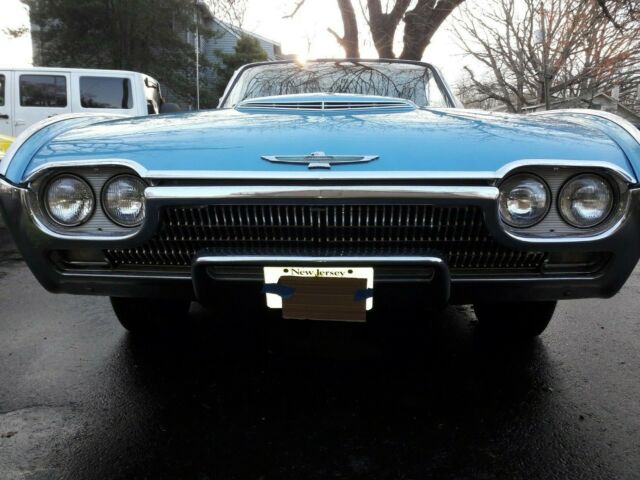 1963 Blue Ford Thunderbird Coupe