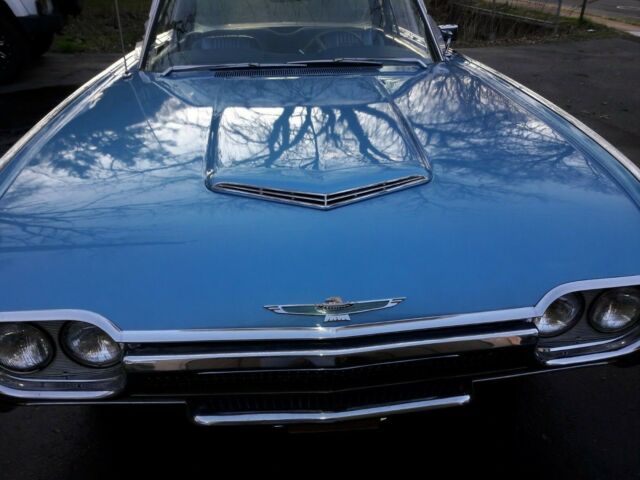 1963 Blue Ford Thunderbird Coupe
