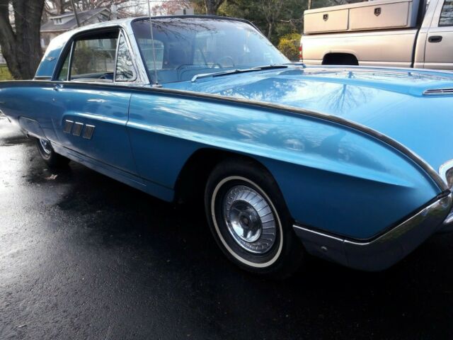 1963 Blue Ford Thunderbird Coupe