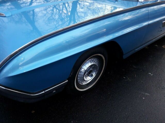 1963 Blue Ford Thunderbird Coupe