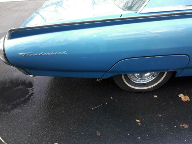 1963 Blue Ford Thunderbird Coupe