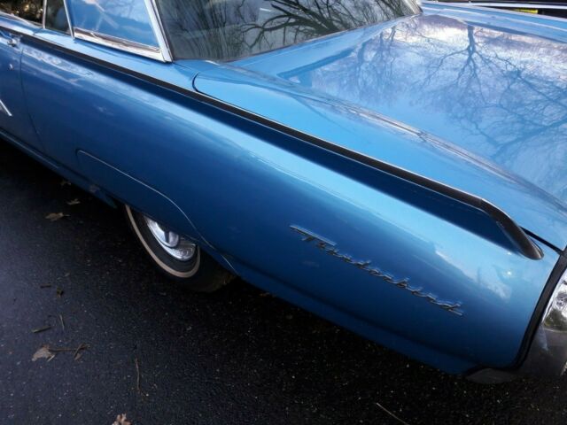 1963 Blue Ford Thunderbird Coupe
