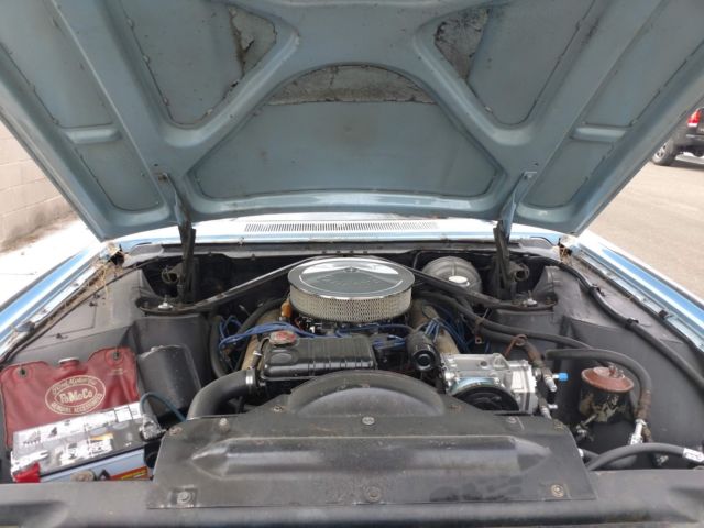 1963 Blue Ford Thunderbird