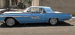 1963 Blue Ford Thunderbird