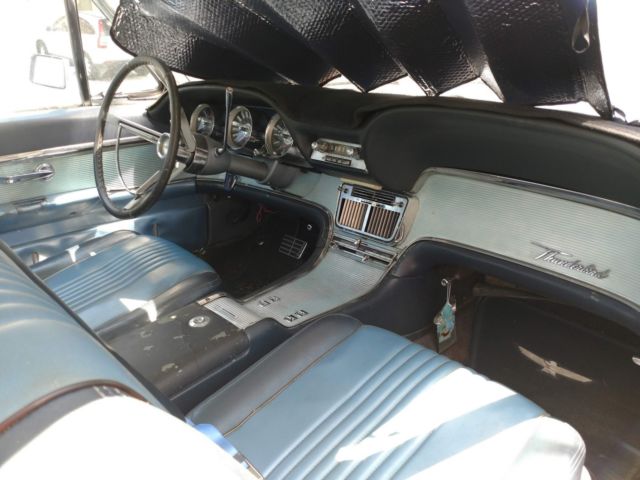 1963 Blue Ford Thunderbird