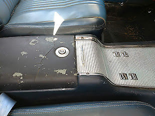 1963 Blue Ford Thunderbird