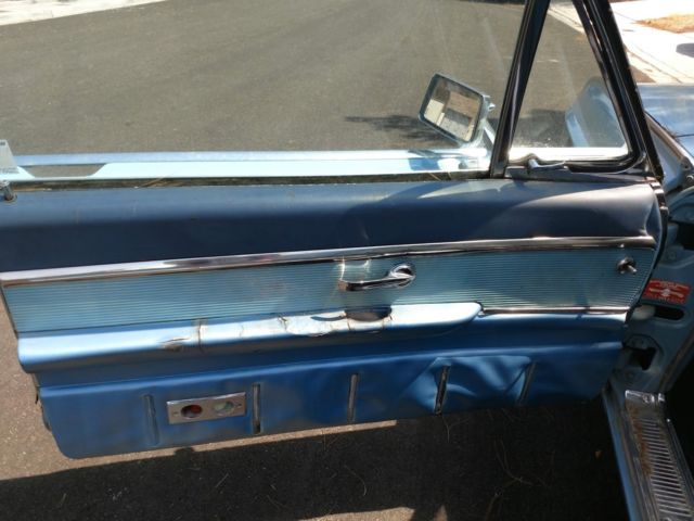 1963 Blue Ford Thunderbird