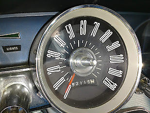 1963 Blue Ford Thunderbird