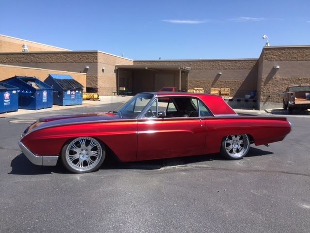 1963 Red Ford Thunderbird Coupe