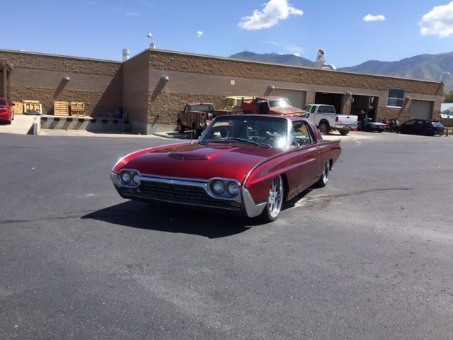 1963 Red Ford Thunderbird Coupe