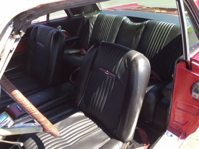 1963 Red Ford Thunderbird Coupe