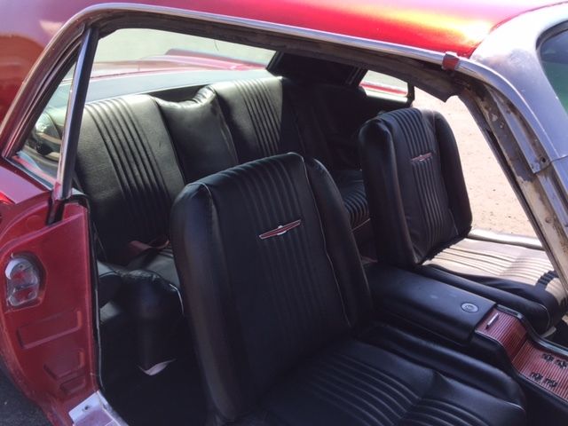 1963 Red Ford Thunderbird Coupe