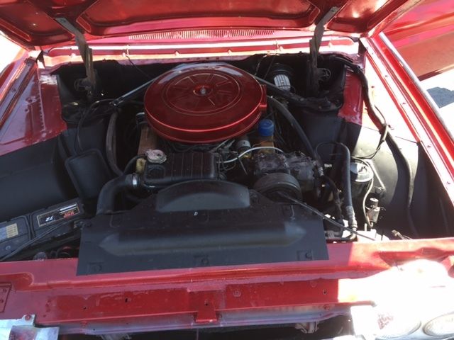 1963 Red Ford Thunderbird Coupe