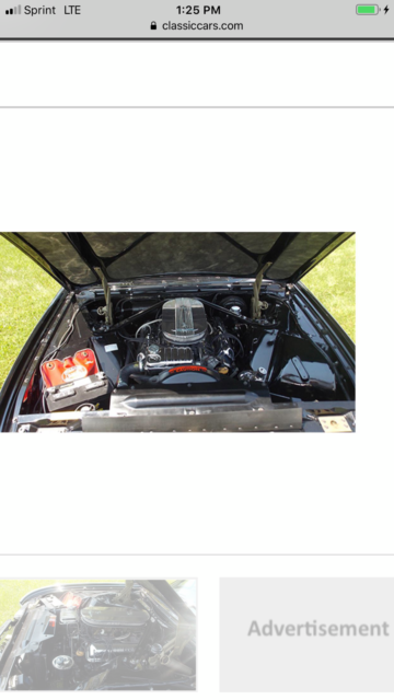 1963 Black Ford Thunderbird