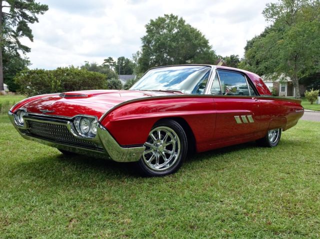 1963 Kandy Apple Red Ford Thunderbird Coupe