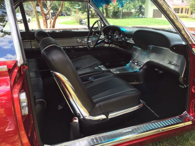 1963 Kandy Apple Red Ford Thunderbird Coupe