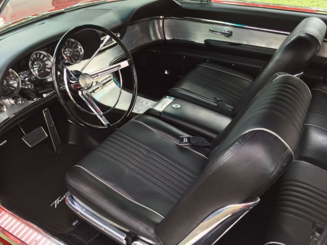1963 Kandy Apple Red Ford Thunderbird Coupe