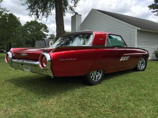 1963 Kandy Apple Red Ford Thunderbird Coupe