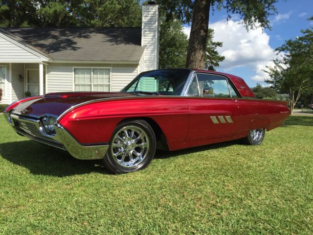 1963 Kandy Apple Red Ford Thunderbird Coupe
