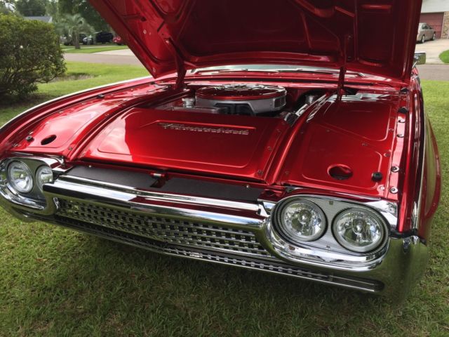 1963 Kandy Apple Red Ford Thunderbird Coupe