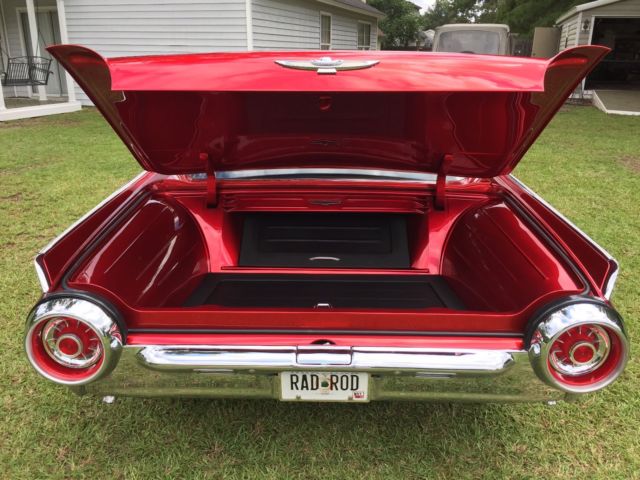 1963 Kandy Apple Red Ford Thunderbird Coupe