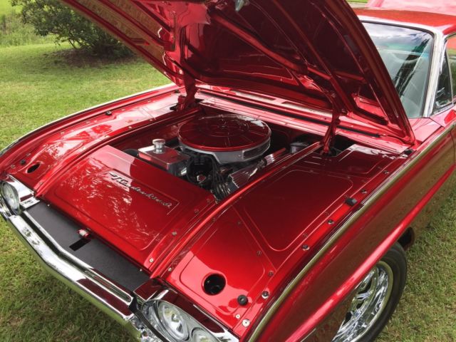 1963 Kandy Apple Red Ford Thunderbird Coupe