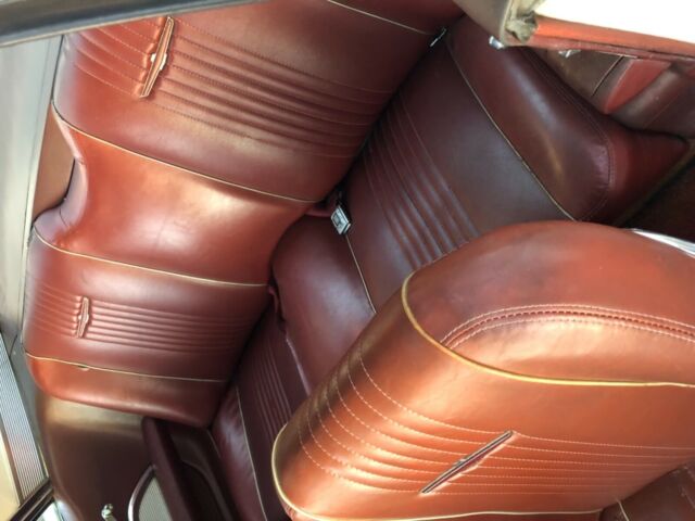 1963 White Ford Thunderbird 2 door