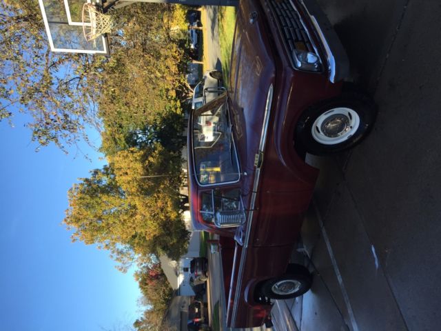 1963 Black Ford F-100 Crew Cab Pickup