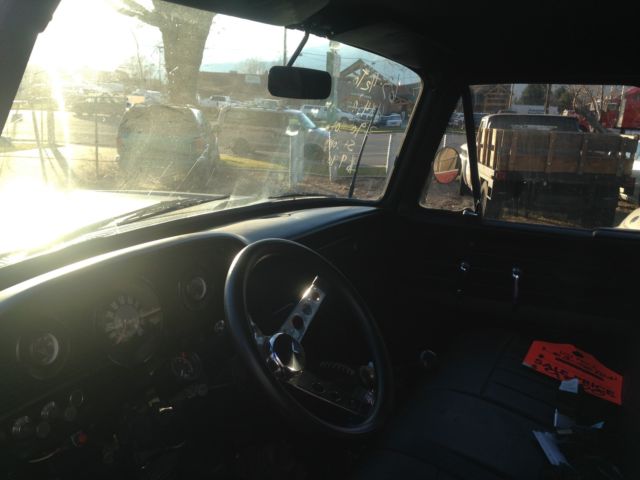 1963 Black Ford F-100 Crew Cab Pickup