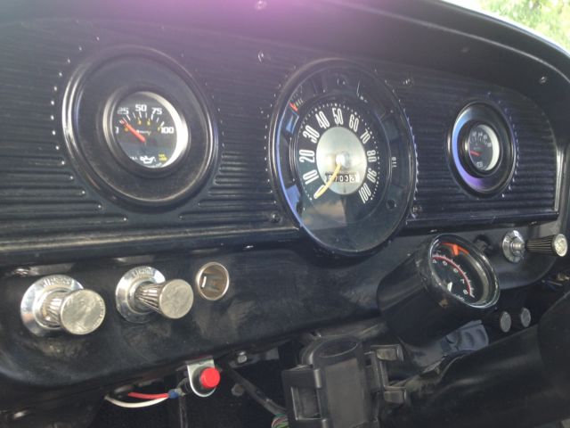 1963 Black Ford F-100 Crew Cab Pickup