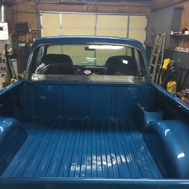 1963 Blue Ford F-100 Standard Cab Pickup
