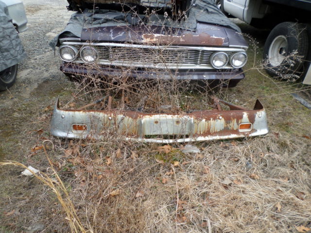 1963 light blue Ford Galaxie Convertible