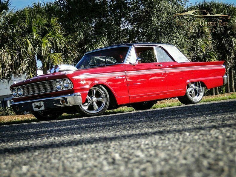 1963 Red Ford Fairlane Hardtop