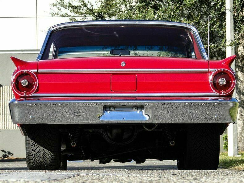 1963 Red Ford Fairlane Hardtop