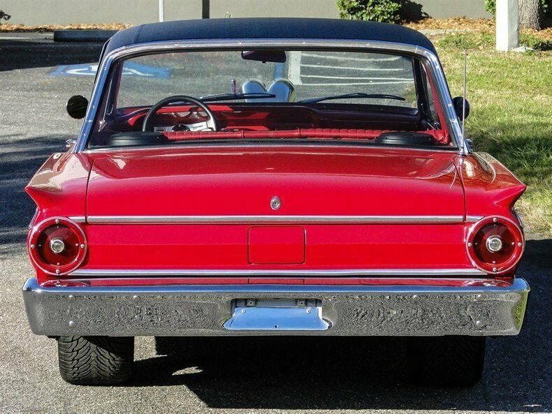 1963 Red Ford Fairlane Hardtop