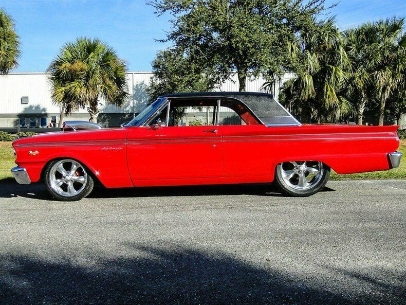 1963 Red Ford Fairlane Hardtop