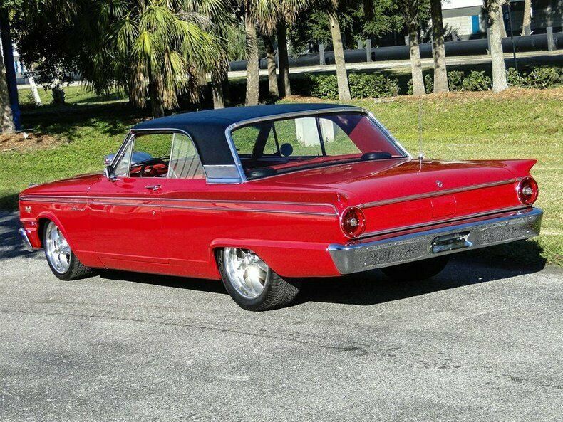 1963 Red Ford Fairlane Hardtop
