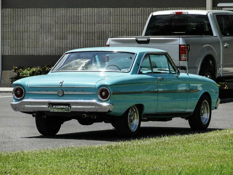1963 Blue Ford Falcon Coupe
